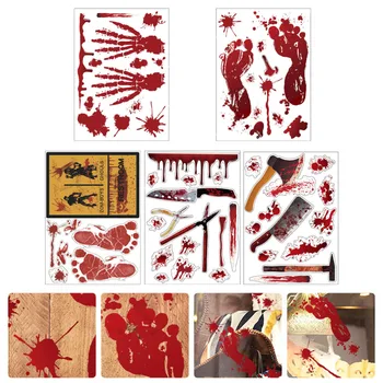 5pcs Door Sticker Useful Horror Home Decoration Halloween Door Decal Home Ornament for Door Window Home
5pcs Door Sticker Useful Horror Home Decoration Halloween Door Decal Home Ornament for Door Window Home