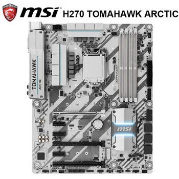 LGA 1151 MSI H270 TOMAHAWK ARCTIC Motherboard Intel H270 DDR4 64GB Desktop H270 Mainboard PCI-E 3.0 Core i7/i5/i3 M.2 1151 ATX
LGA 1151 MSI H270 TOMAHAWK ARCTIC Motherboard Intel H270 DDR4 64GB Desktop H270 Mainboard PCI-E 3.0 Core i7/i5/i3 M.2 1151 ATX