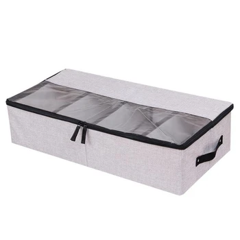 AFBC Foldable Storage Box For Shoes Wardrobe Closet Organizer Sock Bra Underwear Cotton Storage Bag Light Gray
AFBC Foldable Storage Box For Shoes Wardrobe Closet Organizer Sock Bra Underwear Cotton Storage Bag Light Gray