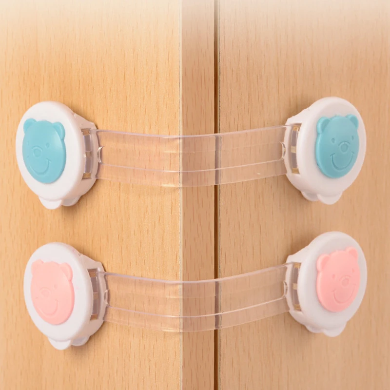 10Pcs/Set Anti-collision Baby Drawer Lock Bear Pattern ABS Baby Cabinet Door Lock Protector Baby Safety Supplies
10Pcs/Set Anti-collision Baby Drawer Lock Bear Pattern ABS Baby Cabinet Door Lock Protector Baby Safety Supplies