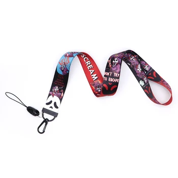 Scary Movie Lanyard for Phones Halloween Spoof Terror Skull Lanyards Phone Case Lanyard for Keys Mobile Phone Neck Straps A155
Scary Movie Lanyard for Phones Halloween Spoof Terror Skull Lanyards Phone Case Lanyard for Keys Mobile Phone Neck Straps A155