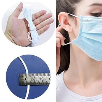 DIY Ears String For Mouth Mask Elastic Strap Multicolor Earloop Handmade Mouth Cover Rope Stretchy Band Protection
DIY Ears String For Mouth Mask Elastic Strap Multicolor Earloop Handmade Mouth Cover Rope Stretchy Band Protection