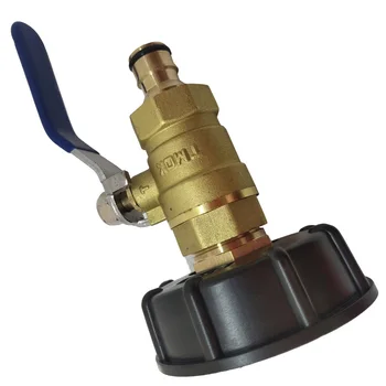 1/2 inch IBC Tank Adapter Ball Valve Outlet Tap Brass Adapter General Tons Rainwater Container Faucet Valve
1/2 inch IBC Tank Adapter Ball Valve Outlet Tap Brass Adapter General Tons Rainwater Container Faucet Valve