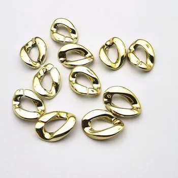New arrival! 23x16mm 200pcs/lot gold color UV Plating chain-shape Beads for Jewelry DIY (Design as shown)#2316
New arrival! 23x16mm 200pcs/lot gold color UV Plating chain-shape Beads for Jewelry DIY (Design as shown)#2316