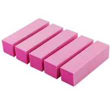 5 חתיכה מלטש פצירה חיץ בלוק עבור UV ג 'ל לק ציפורניים אמנות כלים מניקור פדיקור חדש(China)