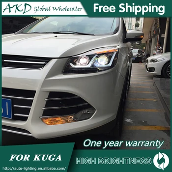 AKD Car Styling for Ford Kuga Escape LED Headlights 2013-2016 Headlight DRL Bi Xenon Lens High Low Beam Parking Fog Lamp
AKD Car Styling for Ford Kuga Escape LED Headlights 2013-2016 Headlight DRL Bi Xenon Lens High Low Beam Parking Fog Lamp