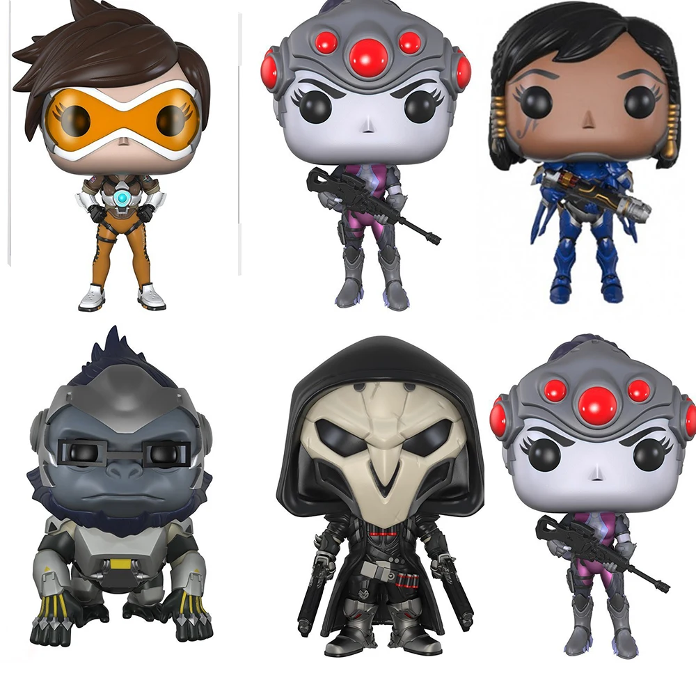 Collectible Over Watch 6" Tracer/ Winston/ Reaper/ Widowmaker/ Pharah/ Solider 76 Statue Model Decoration for Kids Play
Collectible Over Watch 6" Tracer/ Winston/ Reaper/ Widowmaker/ Pharah/ Solider 76 Statue Model Decoration for Kids Play