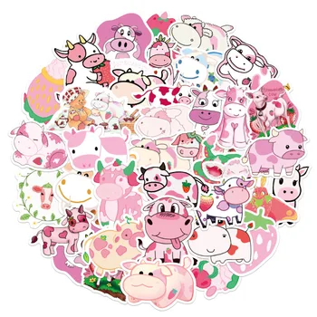 Ransitute R1051 50pcs/set Strawberry Cow Cartoon Scrapbooking Stickers Decal For Guitar Laptop Luggage Fridge Graffiti Sticker
Ransitute R1051 50pcs/set Strawberry Cow Cartoon Scrapbooking Stickers Decal For Guitar Laptop Luggage Fridge Graffiti Sticker