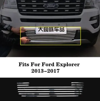 High quality 9Pcs/Set Aluminum alloy Refit Racing Grills Decorative Glitter Fittings Fits For Ford Explorer 2013-2017
High quality 9Pcs/Set Aluminum alloy Refit Racing Grills Decorative Glitter Fittings Fits For Ford Explorer 2013-2017