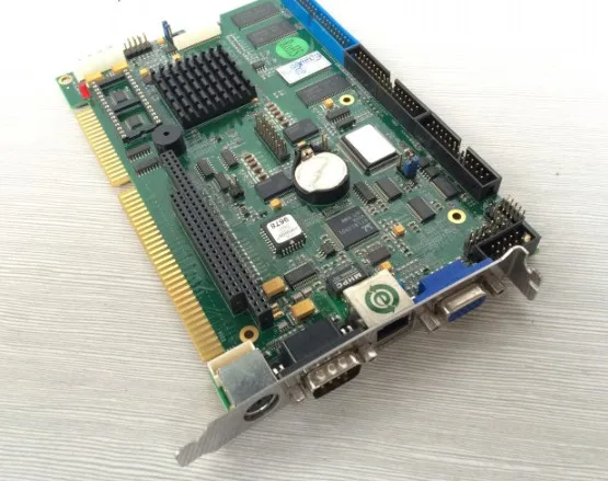 

HSC-1462CLDN Nice Original IPC Board ISA Slot Industrial motherboard Half-Size CPU Card PICMG10 Onboard CPU with RAM PC104