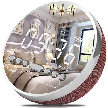 Alarm Clock,Home LED Digital Alarm Clock Radio with FM Radio,Bluetooth Speaker,Clock Radios,Alarm Clock for Bedrooms with Novel 
Alarm Clock,Home LED Digital Alarm Clock Radio with FM Radio,Bluetooth Speaker,Clock Radios,Alarm Clock for Bedrooms with Novel