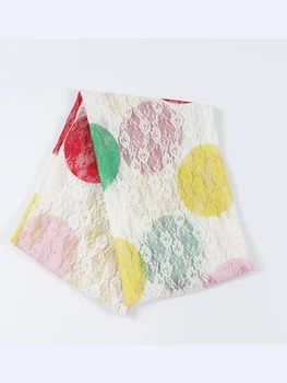 Color dots lace fabric printing sexy breathable washable ladies decorative bra webbing cloth bag dress wholesale 
Color dots lace fabric printing sexy breathable washable ladies decorative bra webbing cloth bag dress wholesale