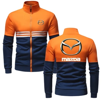 2020 New Up And Down Patchwork Stripe Sweatshirt Men Winter Autumn Warm England Style Mazda LOGO Casual Jacket Fast delivery 
2020 New Up And Down Patchwork Stripe Sweatshirt Men Winter Autumn Warm England Style Mazda LOGO Casual Jacket Fast delivery