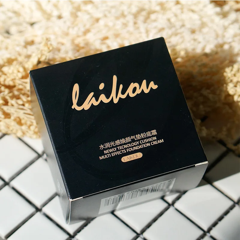 LAIKOU Air Cushion Foundation Cream Concealer Sunscreen moisturizing Whitening flawless makeup bare For Face Beauty Base Makeup
LAIKOU Air Cushion Foundation Cream Concealer Sunscreen moisturizing Whitening flawless makeup bare For Face Beauty Base Makeup