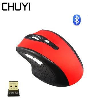 CHUYI Wireless Bluetooth Silent Mouse Rechargeable Ergonomic Computer Mice 1600DPI Optical Gaming Mause With CSR 4.0 BT Adapter
CHUYI Wireless Bluetooth Silent Mouse Rechargeable Ergonomic Computer Mice 1600DPI Optical Gaming Mause With CSR 4.0 BT Adapter