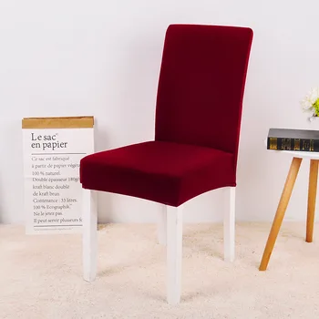 Elastic Plain Chair Cover for Dining Room Modern Removable Anti-dirty Kitchen Seat Case Stretch Chair Slipcover for Banquet
Elastic Plain Chair Cover for Dining Room Modern Removable Anti-dirty Kitchen Seat Case Stretch Chair Slipcover for Banquet