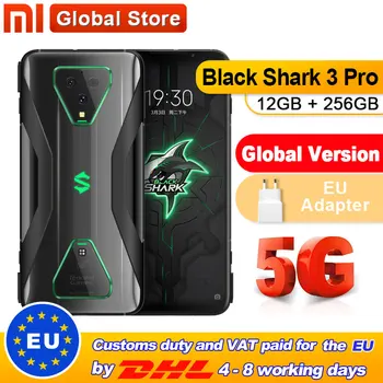 Presale Global Version Xiaomi 5G Black Shark 3 pro 12GB 256GB Snapdragon 865 Gaming Smartphone 7.1" AMOLED Full Screen Display
Presale Global Version Xiaomi 5G Black Shark 3 pro 12GB 256GB Snapdragon 865 Gaming Smartphone 7.1" AMOLED Full Screen Display