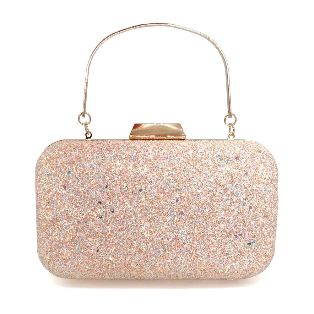 Clutch New Style Sequin Evening Bag Annual General Meeting Collocation Formal Dress Evening Bag Oblique Bag with Chain
Clutch New Style Sequin Evening Bag Annual General Meeting Collocation Formal Dress Evening Bag Oblique Bag with Chain