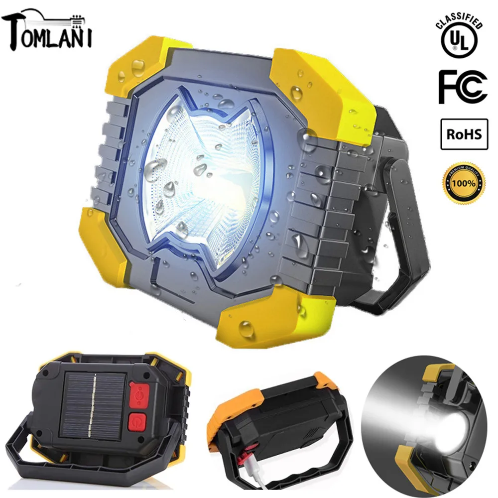 100W Led Work Light Portable Spotlight 8000lm Super Bright Floodlight With Built-in Battery For Out Camping Lampe Led Flashlight
100W Led Work Light Portable Spotlight 8000lm Super Bright Floodlight With Built-in Battery For Out Camping Lampe Led Flashlight