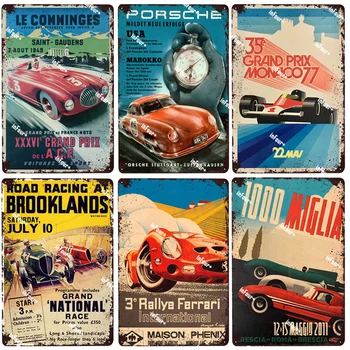 Racing Car Metal Plate Tin Sign Plaque Vintage Pub Decor Metal Sign Metal Poster Home Decoration Vintage Poster Drop Shipping
Racing Car Metal Plate Tin Sign Plaque Vintage Pub Decor Metal Sign Metal Poster Home Decoration Vintage Poster Drop Shipping