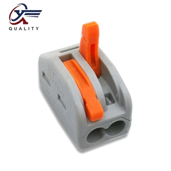 30/50/100 PCS/lot PCT-212 222-212 mini fast wire Connectors Universal Compact Wiring Connector push-in Terminal Block
30/50/100 PCS/lot PCT-212 222-212 mini fast wire Connectors Universal Compact Wiring Connector push-in Terminal Block