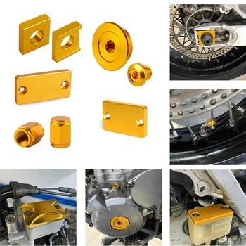 Motorcycle Brake Reservoir Cover Axle Block Air Valve Caps Alternator Guard For Suzuki DRZ400SM DRZ 400 SM 2005-2020 Accessories
Motorcycle Brake Reservoir Cover Axle Block Air Valve Caps Alternator Guard For Suzuki DRZ400SM DRZ 400 SM 2005-2020 Accessories