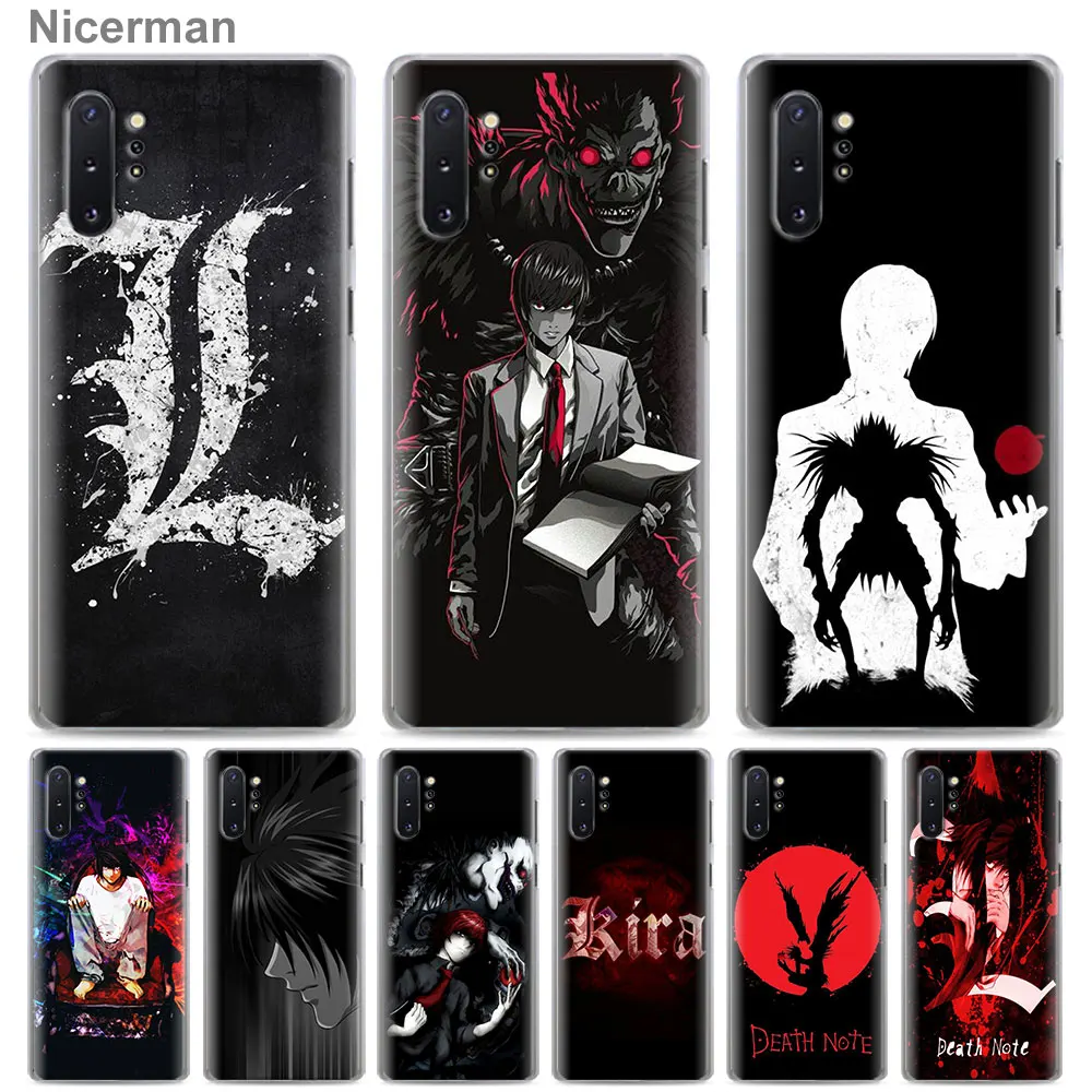 Death Note anime Phone Cases for Samsung Galaxy Note 10 Plus(5G) Note 8 9 10 S10e S10 S8 S9 Plus Hard Cover
Death Note anime Phone Cases for Samsung Galaxy Note 10 Plus(5G) Note 8 9 10 S10e S10 S8 S9 Plus Hard Cover