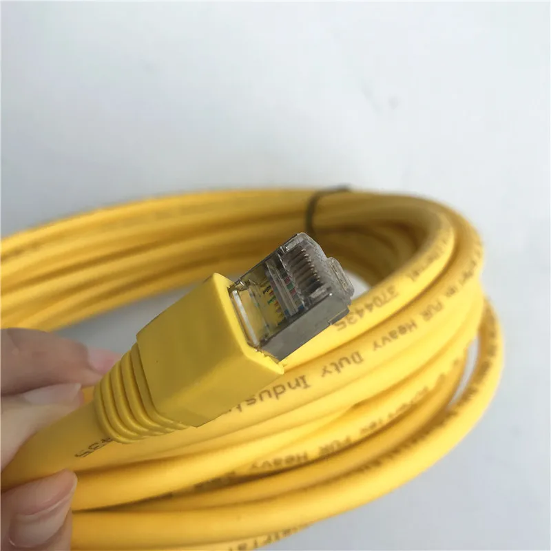 

10 meter high quality lan cable for icom Net Cable OBD2 diagnostic cable for bmw icom a2/ next yellow