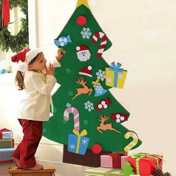 Christmas Decoration Children's Handmade Diy Christmas Tree Felt Cloth Material Small Ornaments Colorful 
Christmas Decoration Children's Handmade Diy Christmas Tree Felt Cloth Material Small Ornaments Colorful