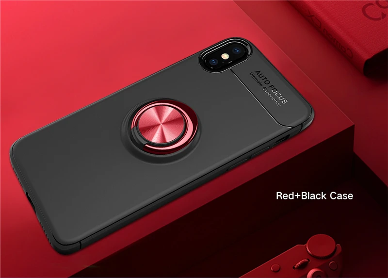 iphone x 金属指环支架壳 (22)