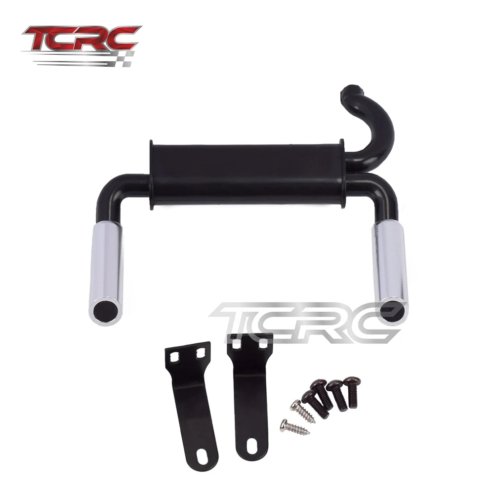 TCRC Simulation Exhaust Pipe Gas Vent for 1/10 RC Traxxas TRX4 Bronco Ford Crawler Car Decoration