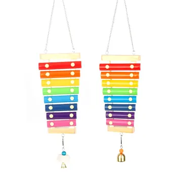 Parrot Educational Chicken Xylophone Toy For Hens Suspensible Wooden Chicken Coop Chew Pecking Toy Macaw Training Play
Parrot Educational Chicken Xylophone Toy For Hens Suspensible Wooden Chicken Coop Chew Pecking Toy Macaw Training Play