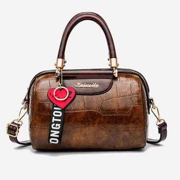 Fashion Handbags Women Crossbody Leather Bag Boston Pillow Lady Brand Famous Shoulder Bags Leather Tote Bolsa Femina Sac A Main
Fashion Handbags Women Crossbody Leather Bag Boston Pillow Lady Brand Famous Shoulder Bags Leather Tote Bolsa Femina Sac A Main