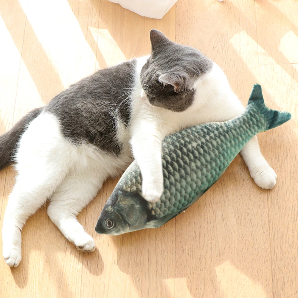 3D Fish Electronic Cat Toy Electric USB Charging Simulation Fish Toys Cats Pet Playing Toy for cat Supplies Juguetes Para Gatos
3D Fish Electronic Cat Toy Electric USB Charging Simulation Fish Toys Cats Pet Playing Toy for cat Supplies Juguetes Para Gatos