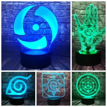 Hot Sale Naruto Theme Light Konoha Logo Night Light 3D Optical LED Table Lamp For Boy Decor Home Holiday Birthday toy Drop Ship
Hot Sale Naruto Theme Light Konoha Logo Night Light 3D Optical LED Table Lamp For Boy Decor Home Holiday Birthday toy Drop Ship