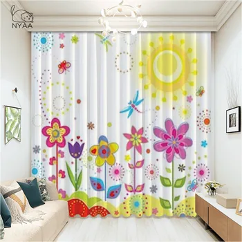 Vintage Dragonfly Blue Flowers Blackout Curtains For Living Room Cute Drapes For Boys Room Kid Window Ultra-thin Micro Shading
Vintage Dragonfly Blue Flowers Blackout Curtains For Living Room Cute Drapes For Boys Room Kid Window Ultra-thin Micro Shading