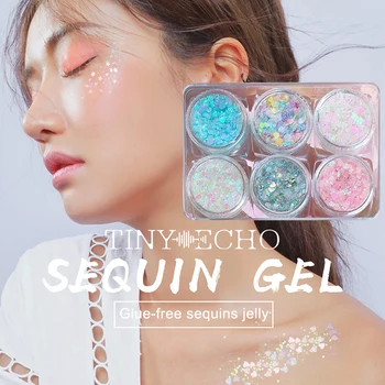 Hot 6pcs/set Cosmetics Holiday Shiny Ultra-Thin Sequins Nail Stickers Sequins Eyeshadow Glitter t6
Hot 6pcs/set Cosmetics Holiday Shiny Ultra-Thin Sequins Nail Stickers Sequins Eyeshadow Glitter t6