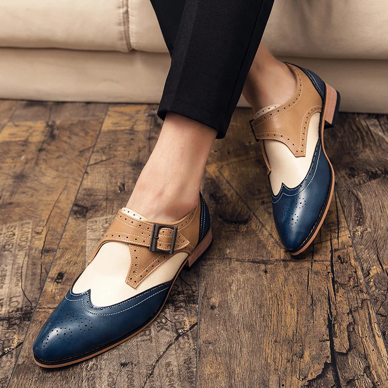 Party Brogue Shoes Men Formal Shoes 2021 Business Men Wedding Shoes Luxury Italian Dress Sapato Masculino Zapatos Oxford Hombre 
Party Brogue Shoes Men Formal Shoes 2021 Business Men Wedding Shoes Luxury Italian Dress Sapato Masculino Zapatos Oxford Hombre