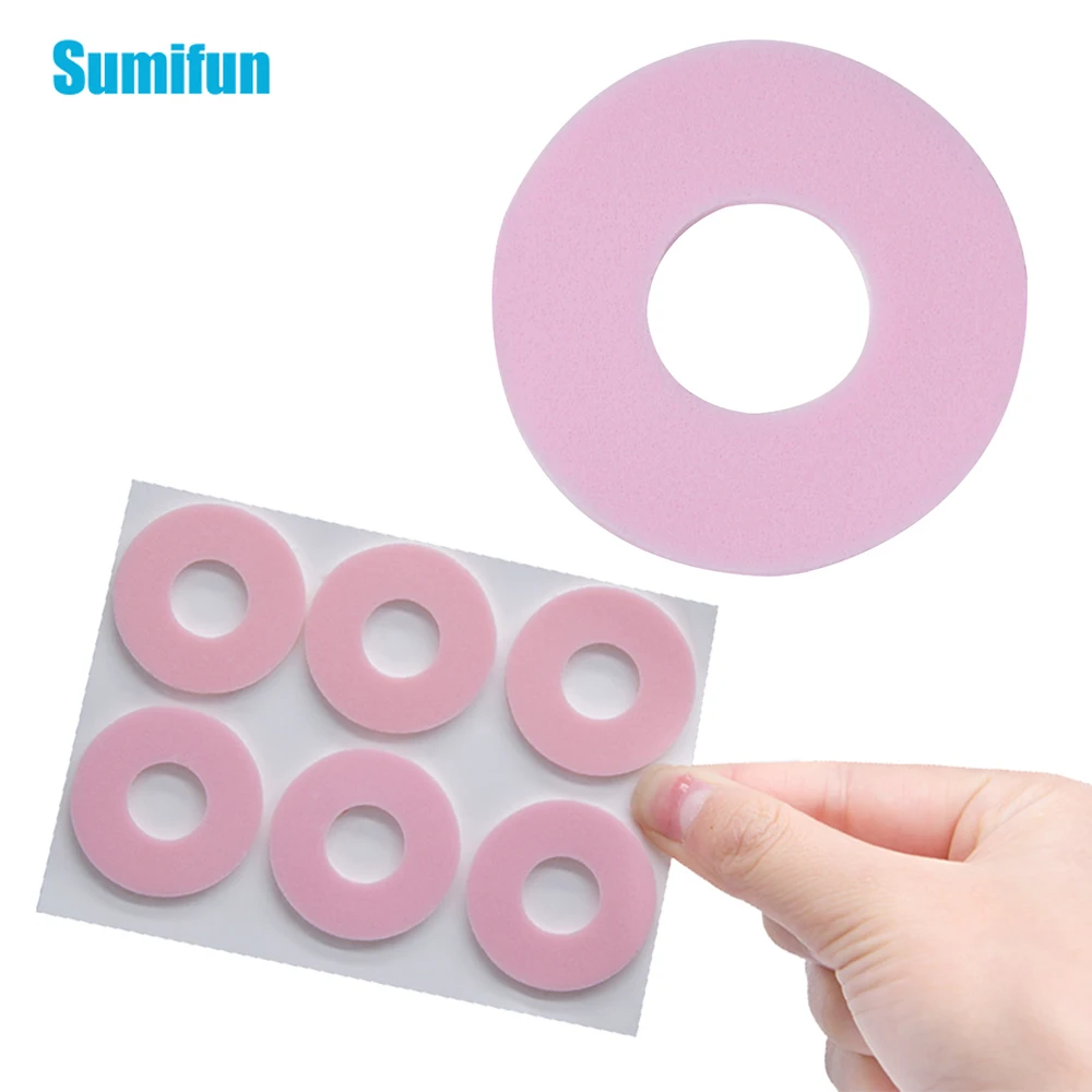 18Pcs Foot Corn Wear Pads Round Hole Sponge Insole Heel Liner Callus Blister Pain Relief Protector For High-Heeled Shoes
18Pcs Foot Corn Wear Pads Round Hole Sponge Insole Heel Liner Callus Blister Pain Relief Protector For High-Heeled Shoes