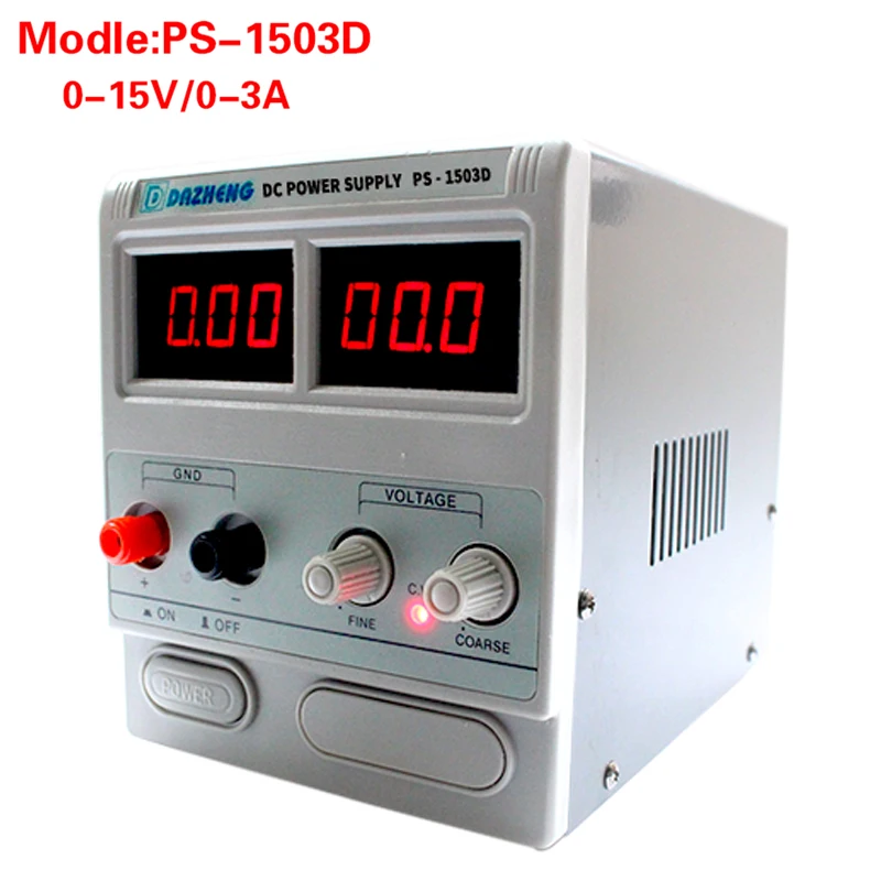 Fast Send By DHL/EMS Digital Laboratory Linear Power Supply 15V 2A Professional Adjustable Voltage Regulators voltage stabilizer
Fast Send By DHL/EMS Digital Laboratory Linear Power Supply 15V 2A Professional Adjustable Voltage Regulators voltage stabilizer