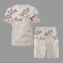 Classic White Short Sleeve Summer Men's Suit Simple Printed Top and Shorts 2 Pack Casual Sportswear Can Be Freely Matched Tee
Classic White Short Sleeve Summer Men's Suit Simple Printed Top and Shorts 2 Pack Casual Sportswear Can Be Freely Matched Tee