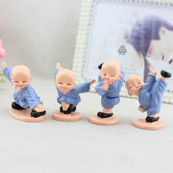 4 cute little monk Shaolin Kungfu kid ornaments resin doll car decoration home decoration
4 cute little monk Shaolin Kungfu kid ornaments resin doll car decoration home decoration