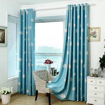 Cute Blue Pink Cloud Printed Curtain Coated Blockout Eyelet Window Drape Clouds Curtain Home Decor Window shade 130/250cm*100cm
Cute Blue Pink Cloud Printed Curtain Coated Blockout Eyelet Window Drape Clouds Curtain Home Decor Window shade 130/250cm*100cm