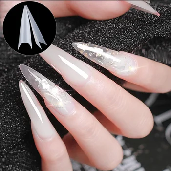 500pcs Extra Long Half Cover DIY False Nail Tips Stiletto Professional Display Beginner Wedding Extension Smooth Transparent
500pcs Extra Long Half Cover DIY False Nail Tips Stiletto Professional Display Beginner Wedding Extension Smooth Transparent