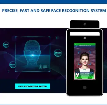 Non contact body temperature measurement thermal scaner face recognition infrared thermometer YARMEE YF120
Non contact body temperature measurement thermal scaner face recognition infrared thermometer YARMEE YF120