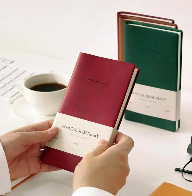 2021 Pure Color PU Leather Cover Pocket Monthly Plan Book Slim Office Diary 176P
2021 Pure Color PU Leather Cover Pocket Monthly Plan Book Slim Office Diary 176P