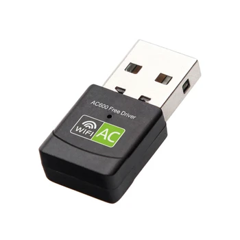 Mini USB 600Mbps WirelESS AdAPter Free Drive Dual Band 802.11Acbgn 2.4G/5GHz for LAPtop Desktop COMPuter 
Mini USB 600Mbps WirelESS AdAPter Free Drive Dual Band 802.11Acbgn 2.4G/5GHz for LAPtop Desktop COMPuter