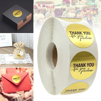 Round Gold "THANK YOU for your purchase" Stickers seal labels 500 Labels stickers scrapbooking for Package stationery sticker
Round Gold "THANK YOU for your purchase" Stickers seal labels 500 Labels stickers scrapbooking for Package stationery sticker