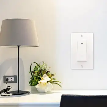 Smart WiFi Switch Mobile Phone Voice Control Switch for Alexa Google Home IFTTT Household Intelligent Control Accessories
Smart WiFi Switch Mobile Phone Voice Control Switch for Alexa Google Home IFTTT Household Intelligent Control Accessories