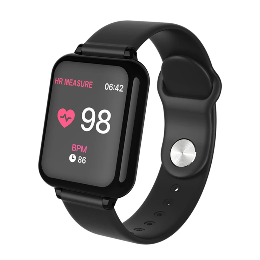 B57C Smartwatch Waterproof Bluetooth Bracelet Heart Rate Monitor Wristband Smart Watch Fitness Tracker for IOS Android Xiaomi
B57C Smartwatch Waterproof Bluetooth Bracelet Heart Rate Monitor Wristband Smart Watch Fitness Tracker for IOS Android Xiaomi